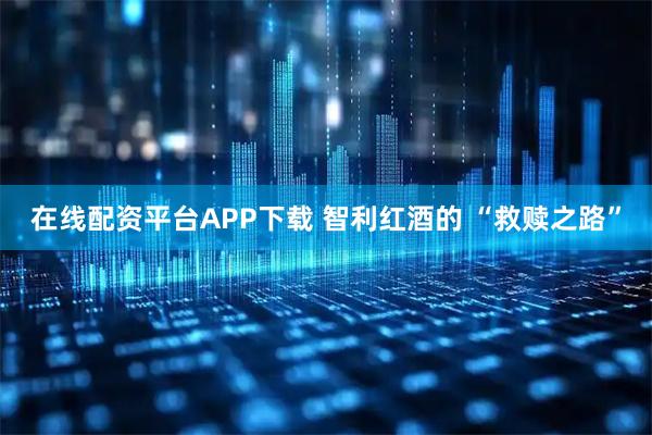 在线配资平台APP下载 智利红酒的 “救赎之路”