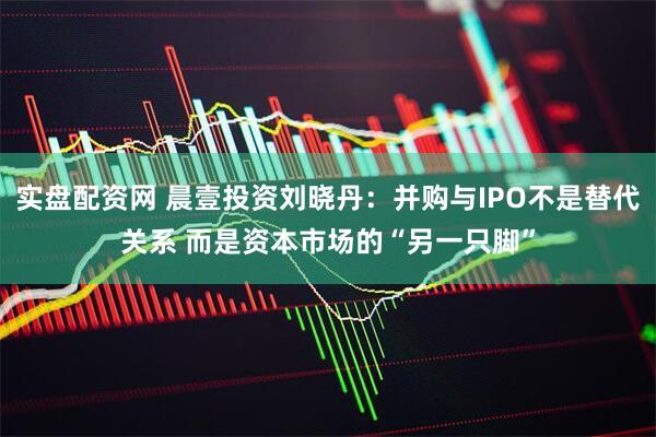 实盘配资网 晨壹投资刘晓丹：并购与IPO不是替代关系 而是资本市场的“另一只脚”