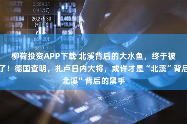 柳荷投资APP下载 北溪背后的大水鱼，终于被揪出来了！德国查明，扎卢日内大将，或许才是“北溪”背后的黑手